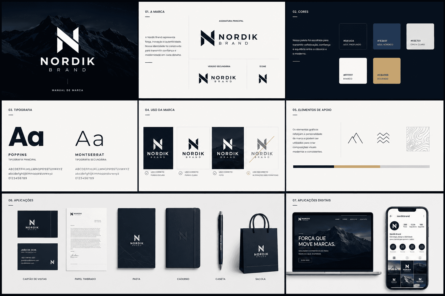 Nordik Brand — identidade visual